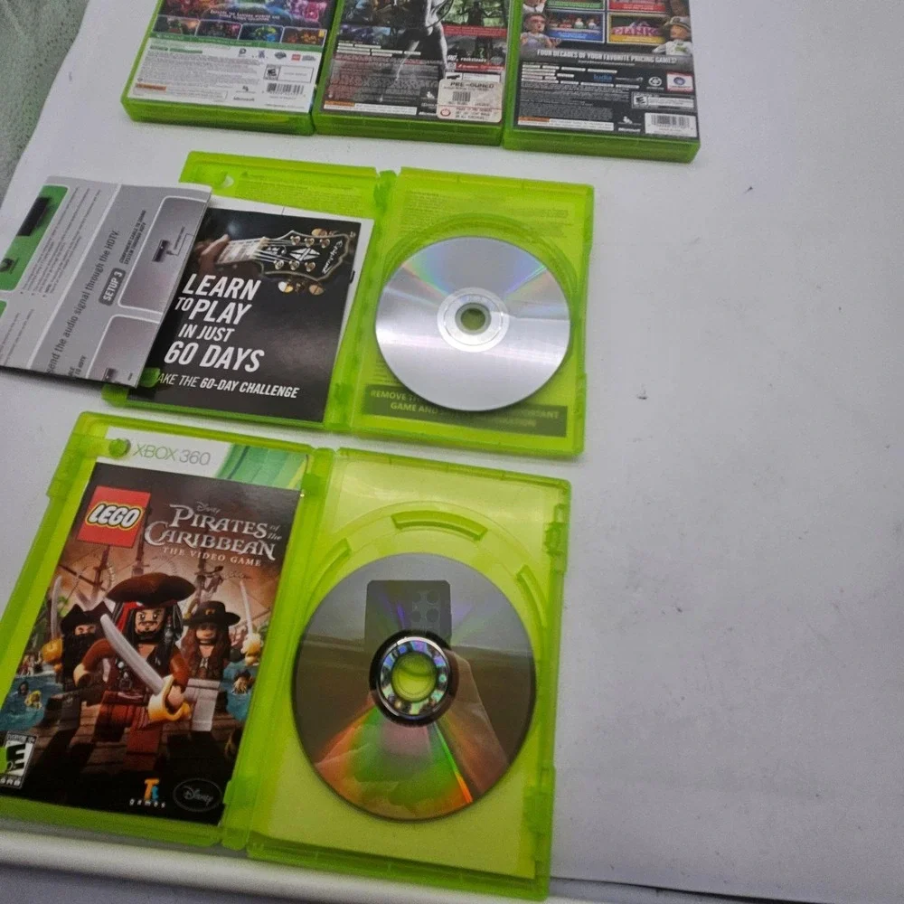 LEGO Batman 3 Arkham City Price Is Right Rocksmith Xbox 360 Kinect Game Lot 5